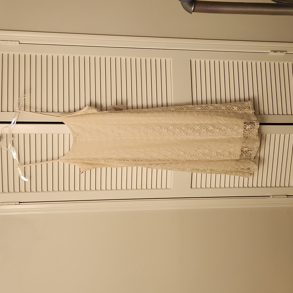 Maxi Lace Cream Dress (Price Drop 06/26-07/05)